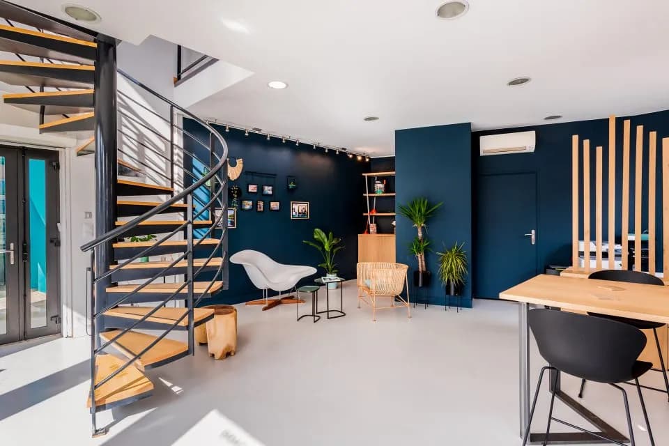 Photo de l'intérieur d'une maison